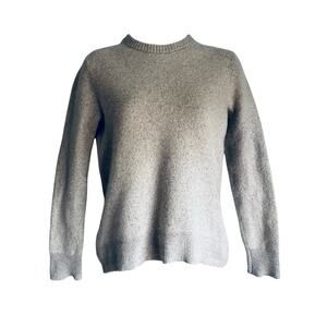 Banana Republic Wool Silk Blend Sweater Gray Size Small